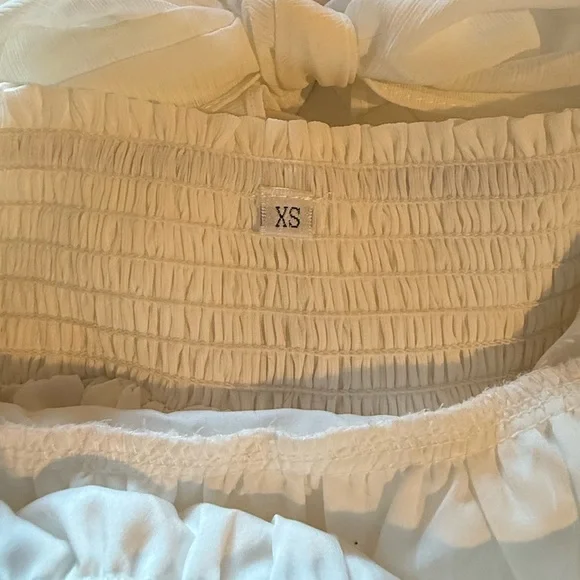 White XS Mini Dress - Picture 4 of 6